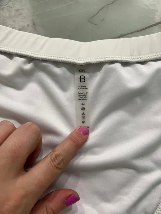 White Cutout High-Waist Bikini Set - Women Swim - Picture 9 of 12